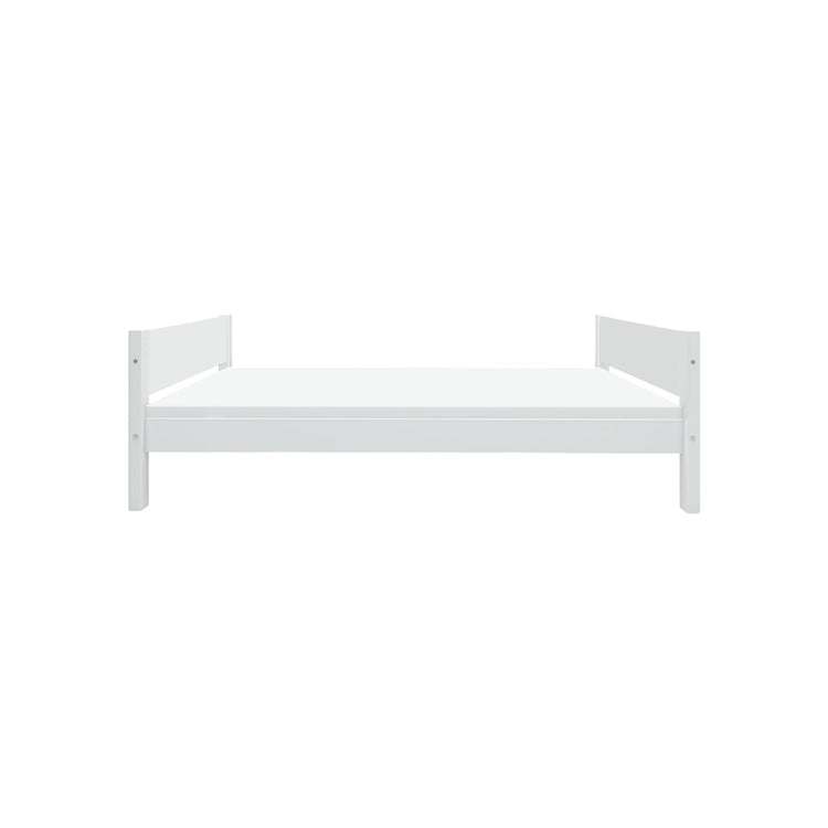Single bed F.Wht. MDF  200x90  Legs F.Wht.