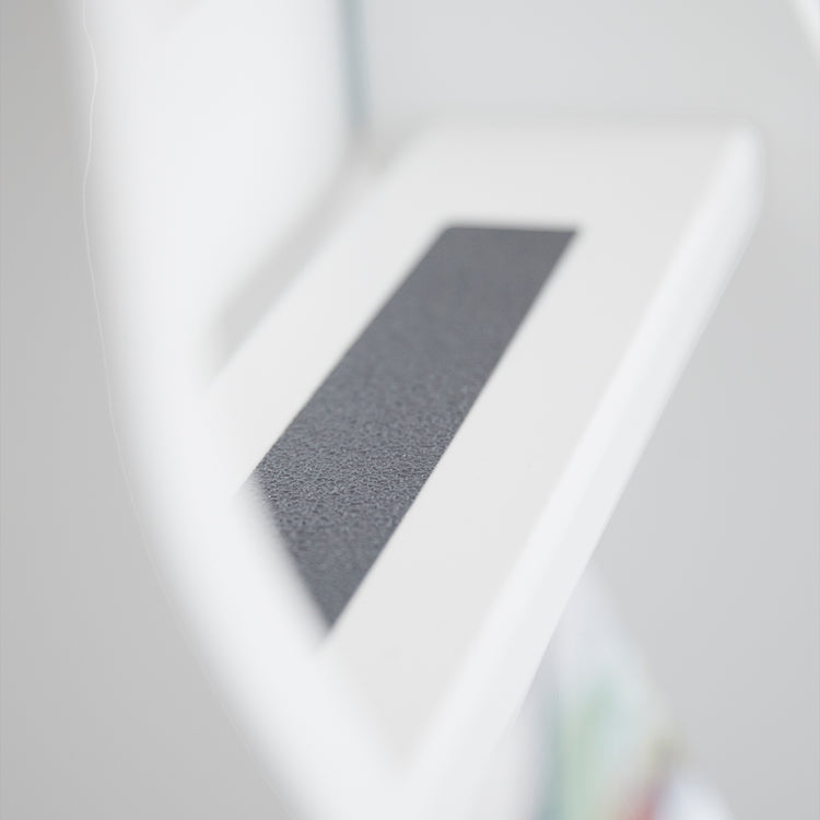 Midslp. F.Wht. MDF 200x90 Legs F.Wht. SL.Ladder Rail F.Wht.