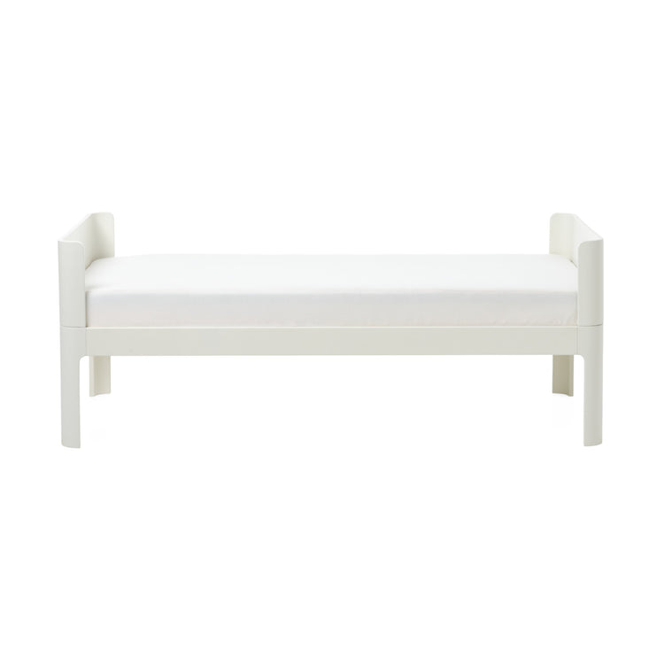 Junior bed 150x70 Cream white Curved headboards