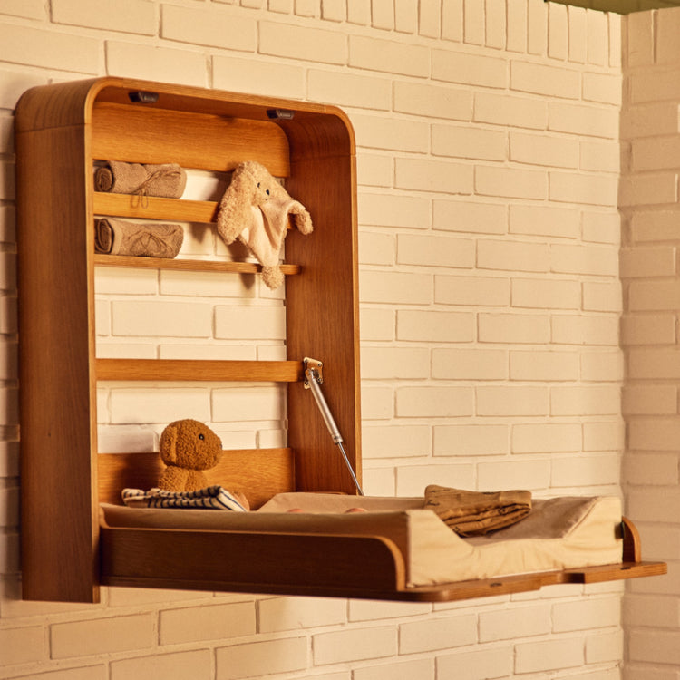 Wall hanging Chaging unit Oak Veneer Plywood