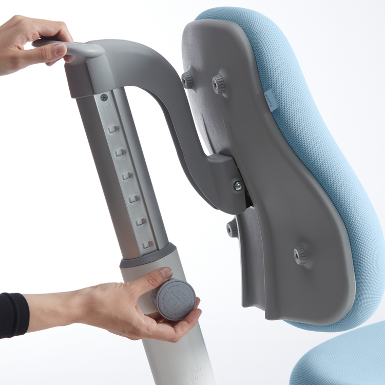 Verto Study chair Frosty Blue