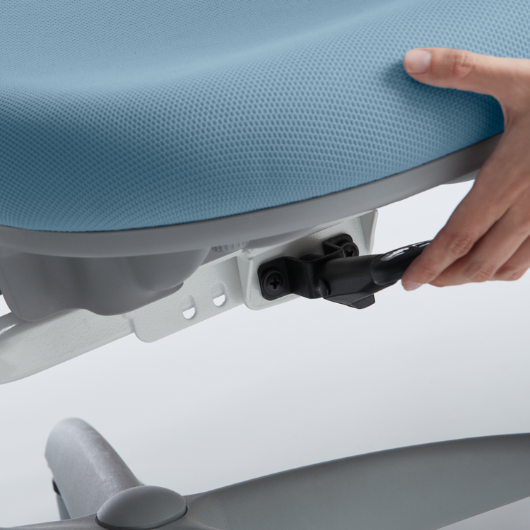 Verto Study chair Frosty Blue