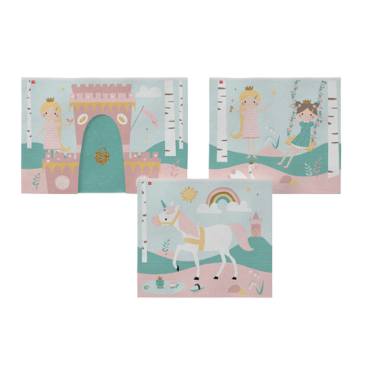 Play curtain Little princess 3 parts 190-200x90cm