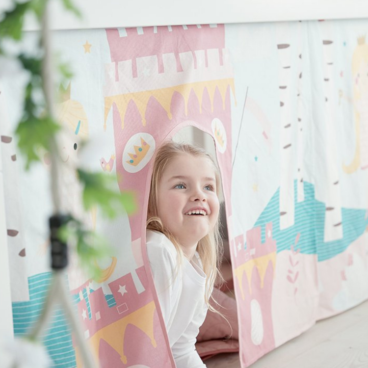 Play curtain Little princess 3 parts 190-200x90cm