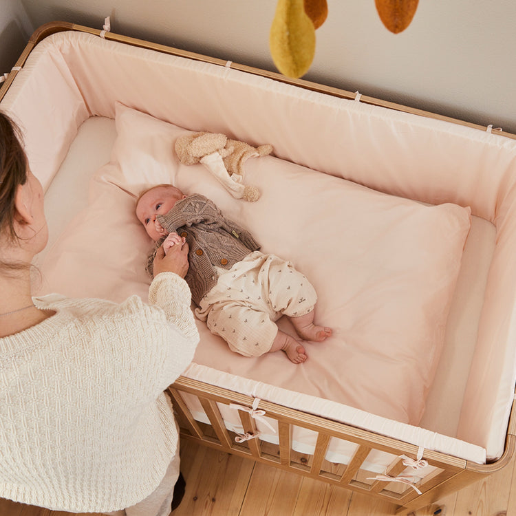 Bed Bumper - 380x30x2.5 Mauve Morn