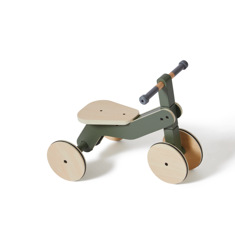 Tricycle. Dusty green