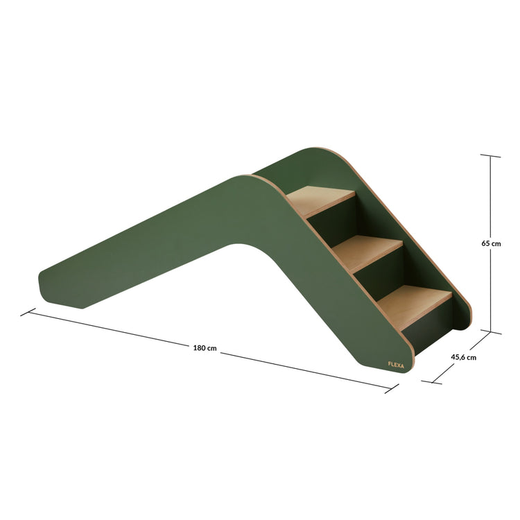 The Wooden Slide dusty green