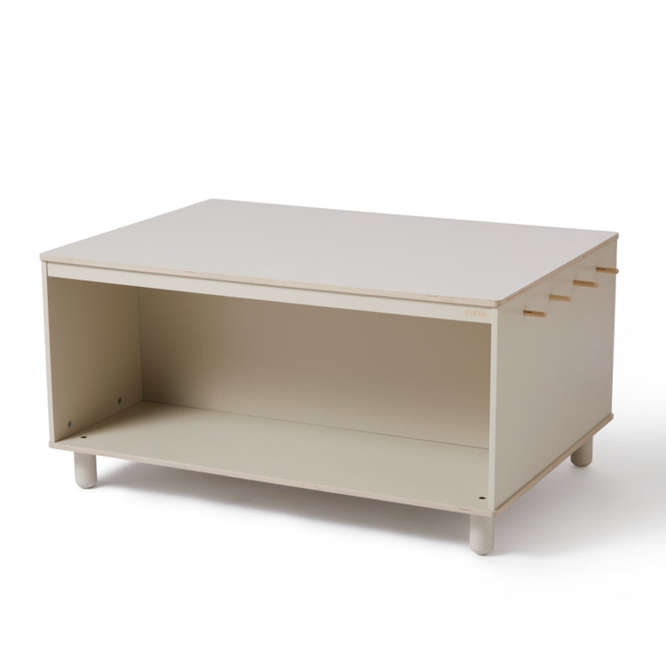 Play table. Warm grey
