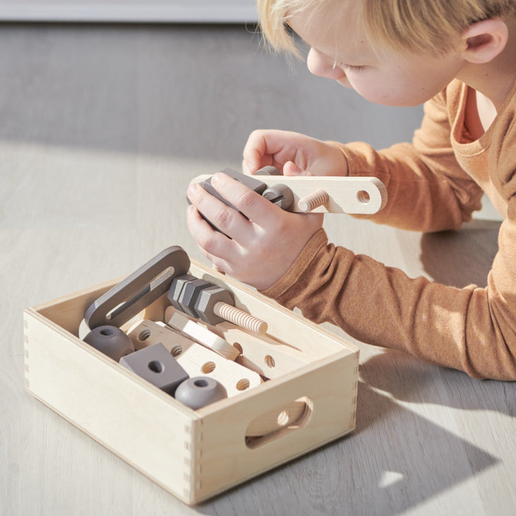 Construction set. Dust brown