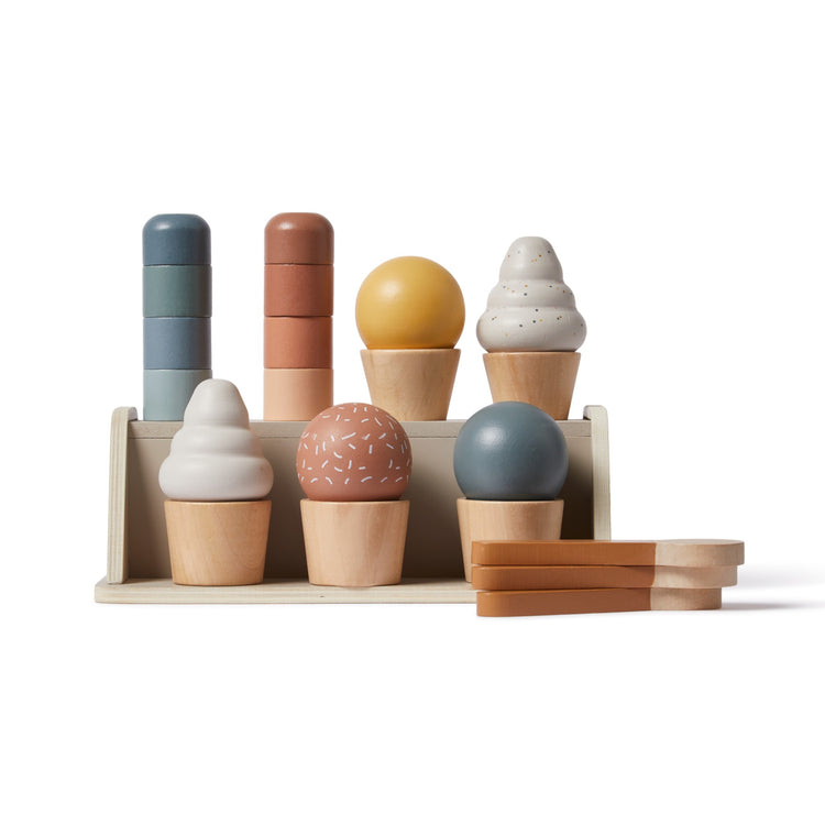 Ice cream set.
