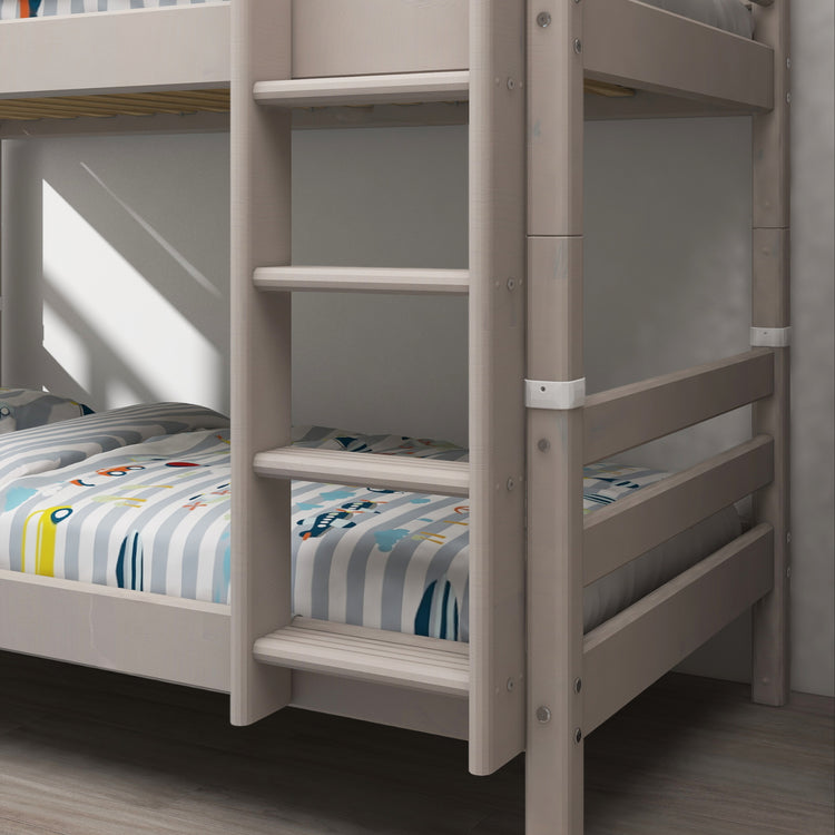 Bunk bed Straight Ladder Grey W. 200x90                Line