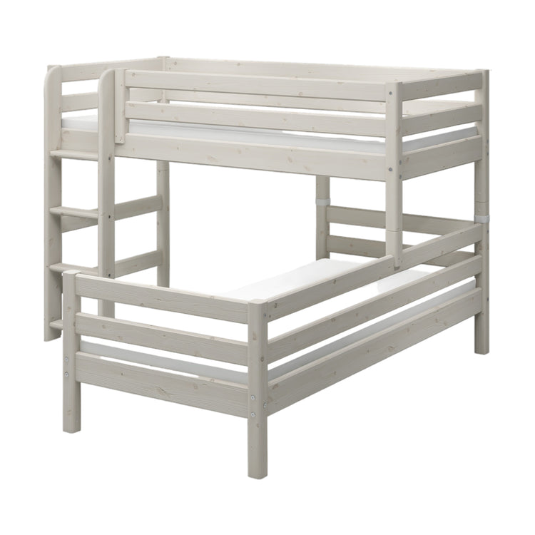 Semi-highslp. Split-angle bunk White 200x90             Line