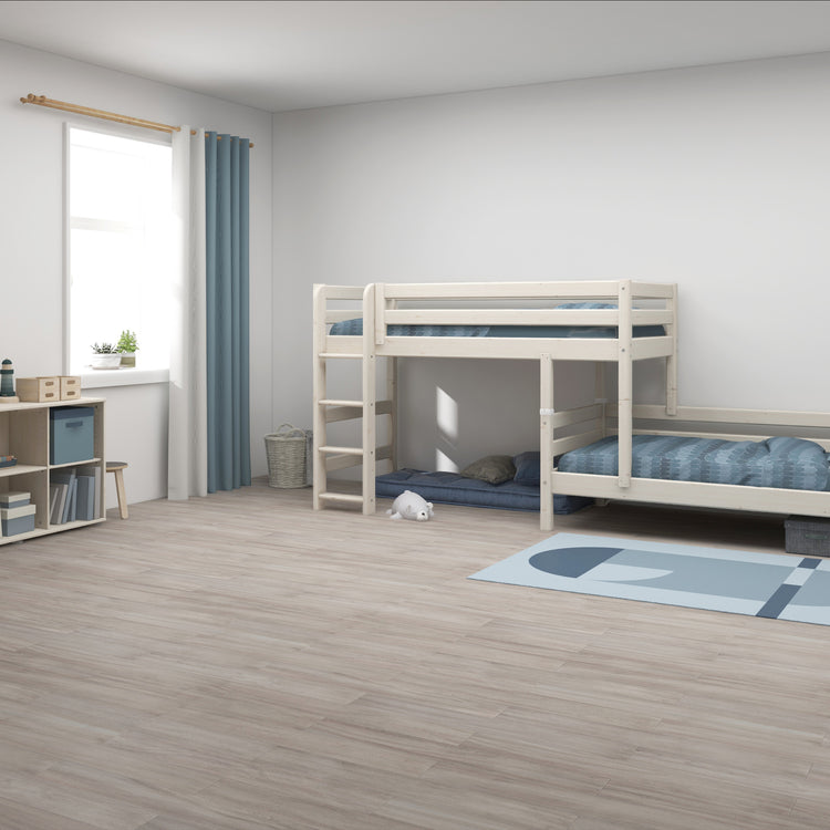 Semi-highslp. Split-angle bunk White 200x90             Line