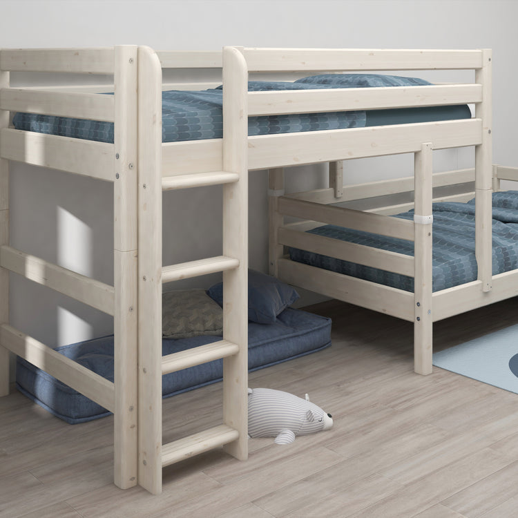 Semi-highslp. Split-angle bunk White 200x90             Line