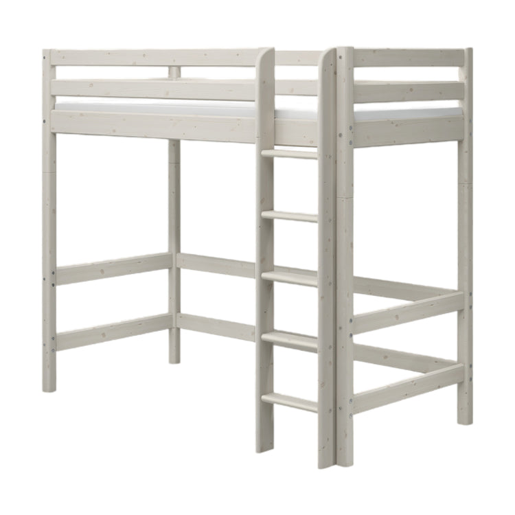 Highsleeper Straight ladder 200x90 White                Line