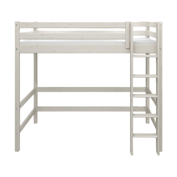 Highsleeper Straight ladder 200x90 White                Line