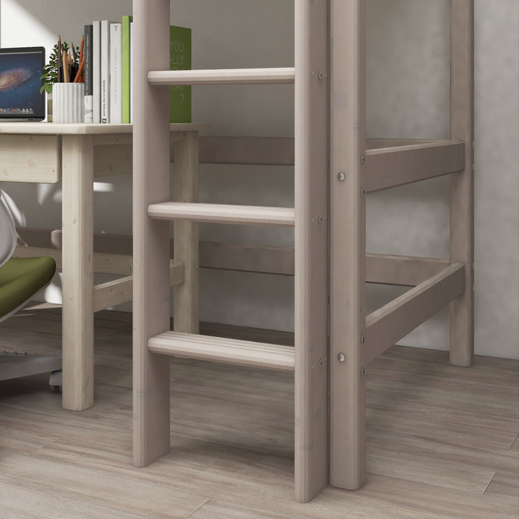 Highsleeper Straight ladder 200x90 Grey W.              Line