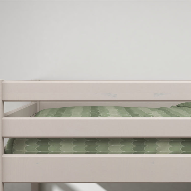 Bunk bed Str. Ladder + Drws. Grey W. 200x90             Line