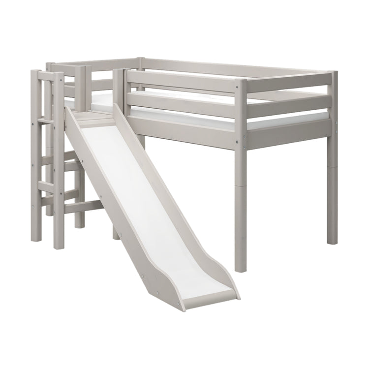 Midsleeper + Platform & Slide Grey W. 200x90            Line