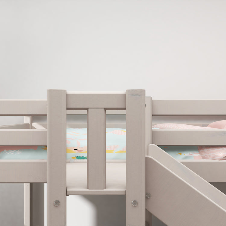 Midsleeper + Platform & Slide Grey W. 200x90            Line