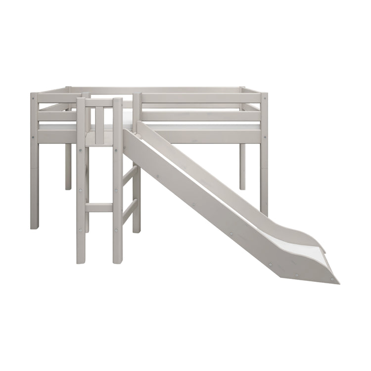 Midsleeper + Platform & Slide Grey W. 200x90            Line