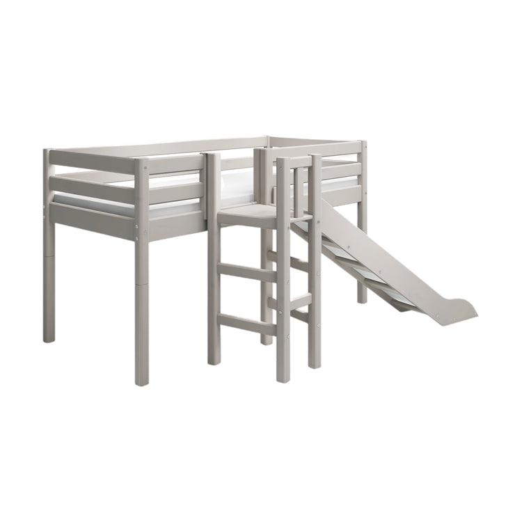 Midsleeper + Platform & Slide Grey W. 200x90            Line