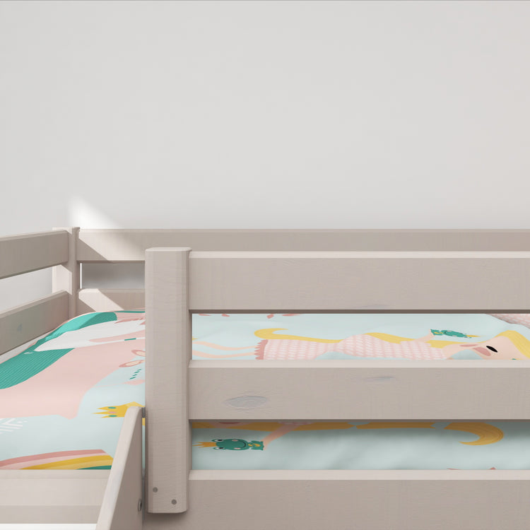 Midsleeper + slide Str.Ladder Grey W. 200x90            Line