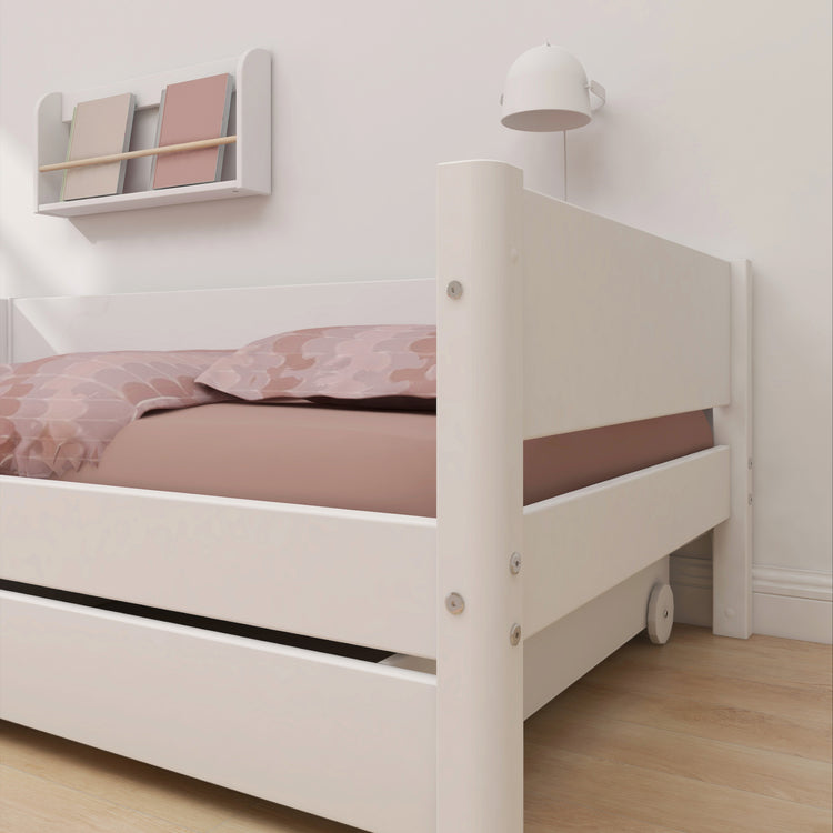 Daybed w/2 drawers F.Wht. 200x90