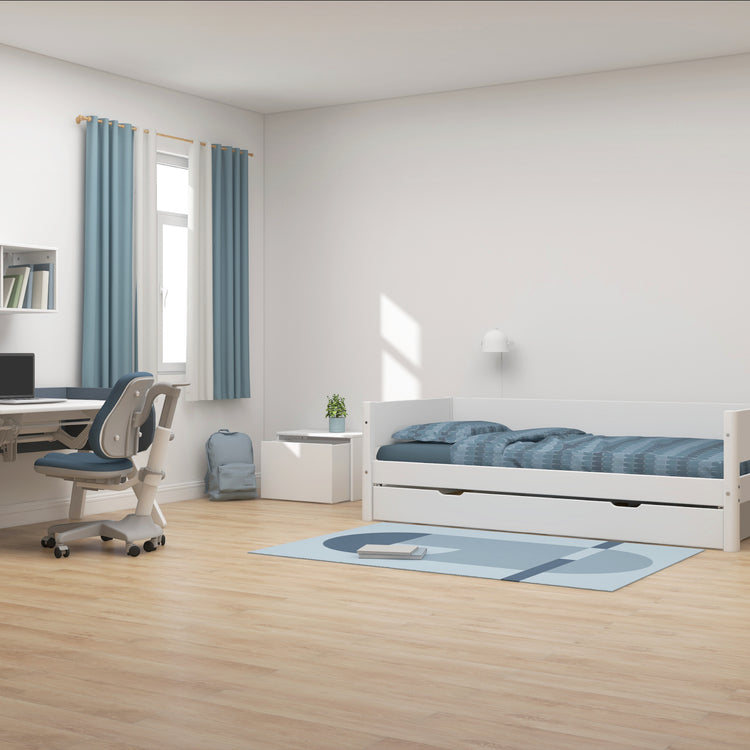 Daybed w/guest bed F.Wht. 200x90
