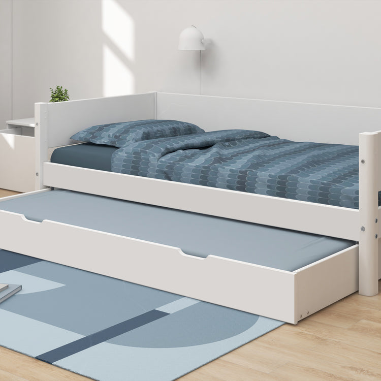 Daybed w/guest bed F.Wht. 200x90