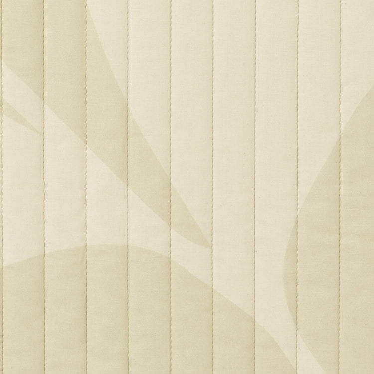 LANDSCAPE. Single bed quilt 142x235 Light Green Leaves