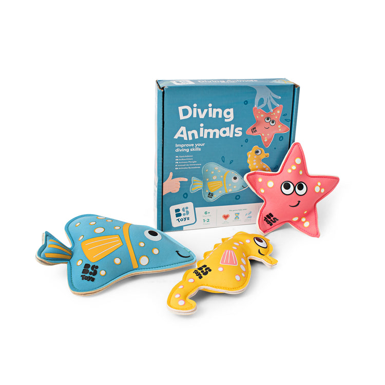 BS TOYS. Παιχνίδι μπάνιου και κατάδυσης Diving Animals