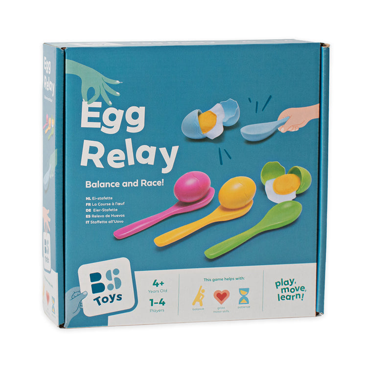 BS TOYS. Παιχνίδι κουταλοδρομίες Egg Relay