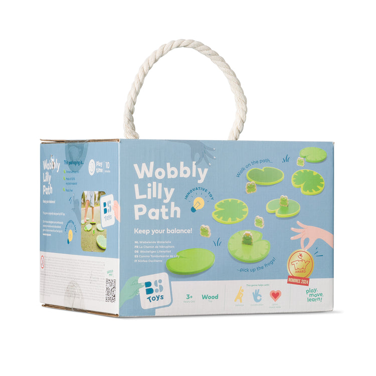BS TOYS. Μονοπάτι ισορροπίας Wobbly Lilly