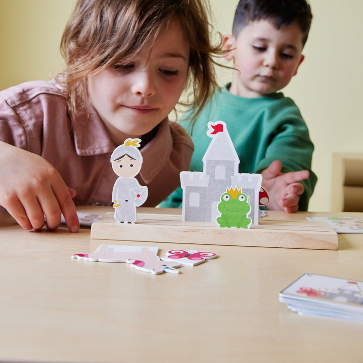 BS TOYS. Ξύλινο εκπαιδευτικό παιχνίδι παρατηρητικότητας Fairytales
