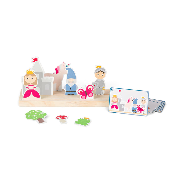 BS TOYS. Ξύλινο εκπαιδευτικό παιχνίδι παρατηρητικότητας Fairytales