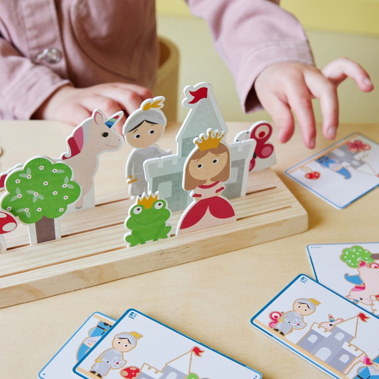 BS TOYS. Ξύλινο εκπαιδευτικό παιχνίδι παρατηρητικότητας Fairytales