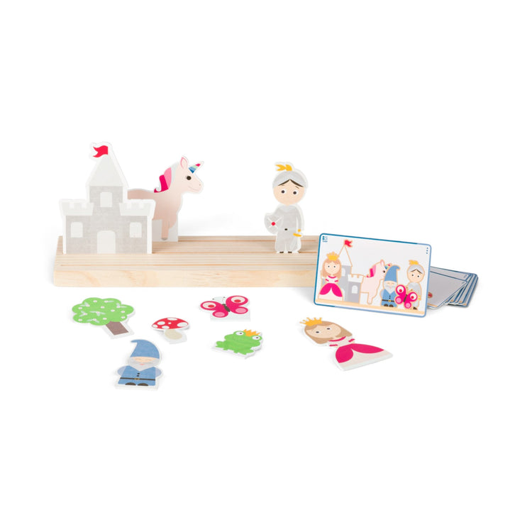 BS TOYS. Ξύλινο εκπαιδευτικό παιχνίδι παρατηρητικότητας Fairytales