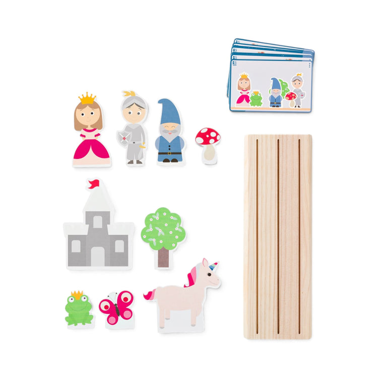 BS TOYS. Ξύλινο εκπαιδευτικό παιχνίδι παρατηρητικότητας Fairytales