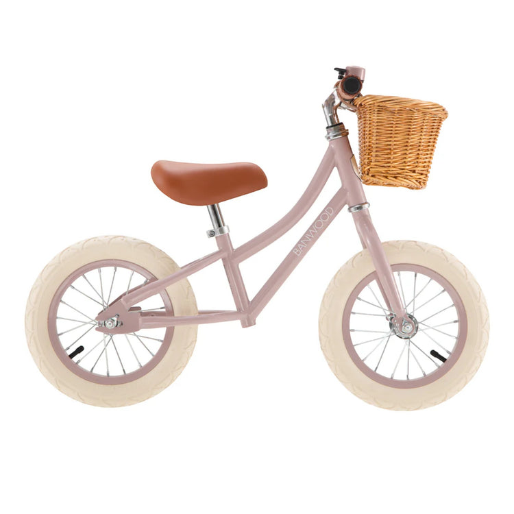 BANWOOD. Balance bike First Go Dusty pink