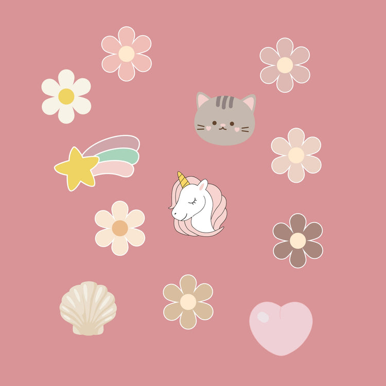 BANWOOD. Basket Pins - Flowers