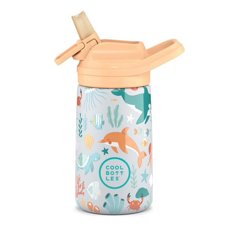 COOL BOTTLES. Kiddies water bottle Underwater World 350ml