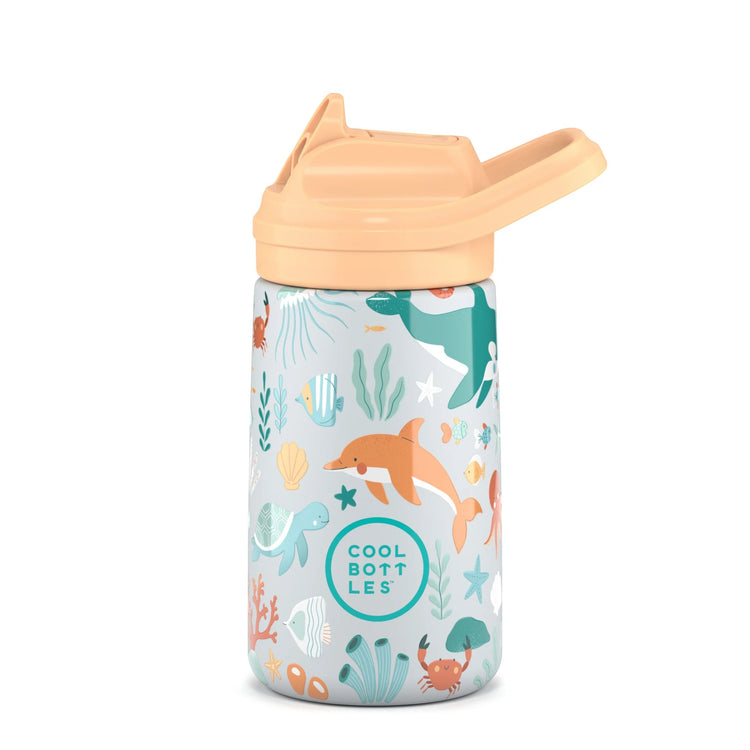 COOL BOTTLES. Kiddies water bottle Underwater World 350ml