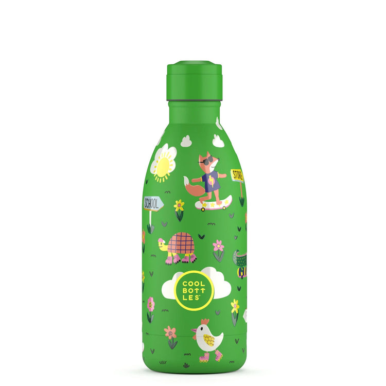 COOL BOTTLES. Kids water bottle Rolling Skaters 500ml