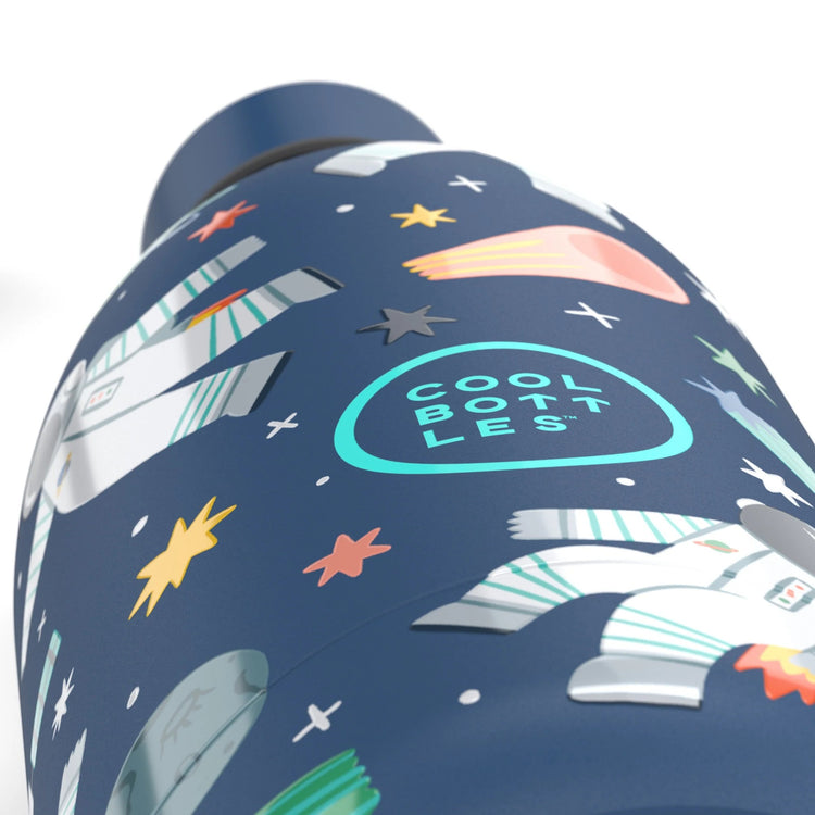 COOL BOTTLES. Kids water bottle Galactic Ride 500ml