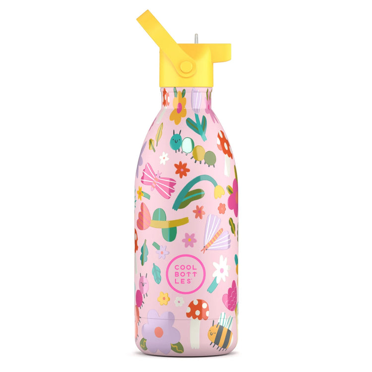 COOL BOTTLES. Ανοξείδωτο παιδικό μπουκάλι Bug Life 500ml