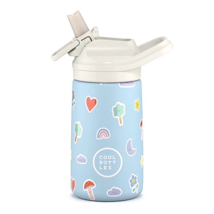 COOL BOTTLES. Kiddies water bottle Rainbow Clouds 350ml
