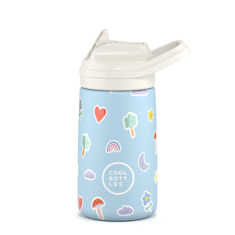 COOL BOTTLES. Kiddies water bottle Rainbow Clouds 350ml