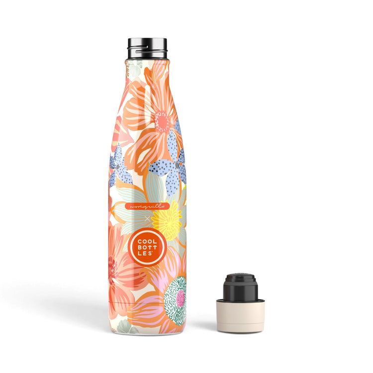COOL BOTTLES. Ανοξείδωτο μπουκάλι-θερμός Rock Garden 500ml