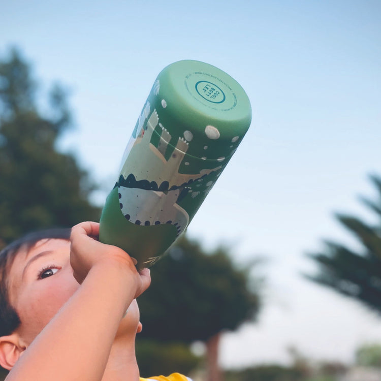 COOL BOTTLES. Ανοξείδωτο παιδικό μπουκάλι Πλανήτης δεινοσαύρων 260ml